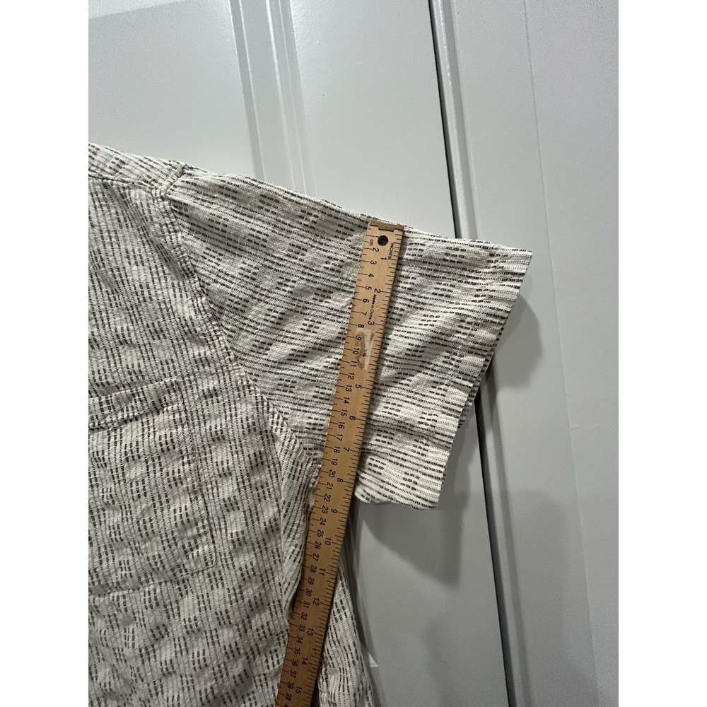 The Stronghold Shirt Mens 3XL Short Sleeve Button Up Regular Fit Cotton Linen - Picture 11 of 11